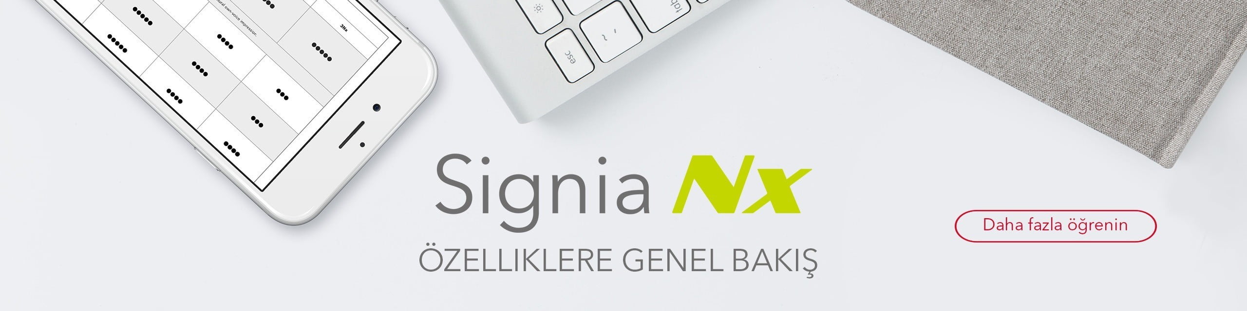 Signia NX TR ozellikler - Pure Charge&Go Nx